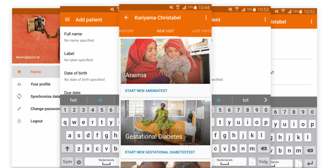 Simavi app design