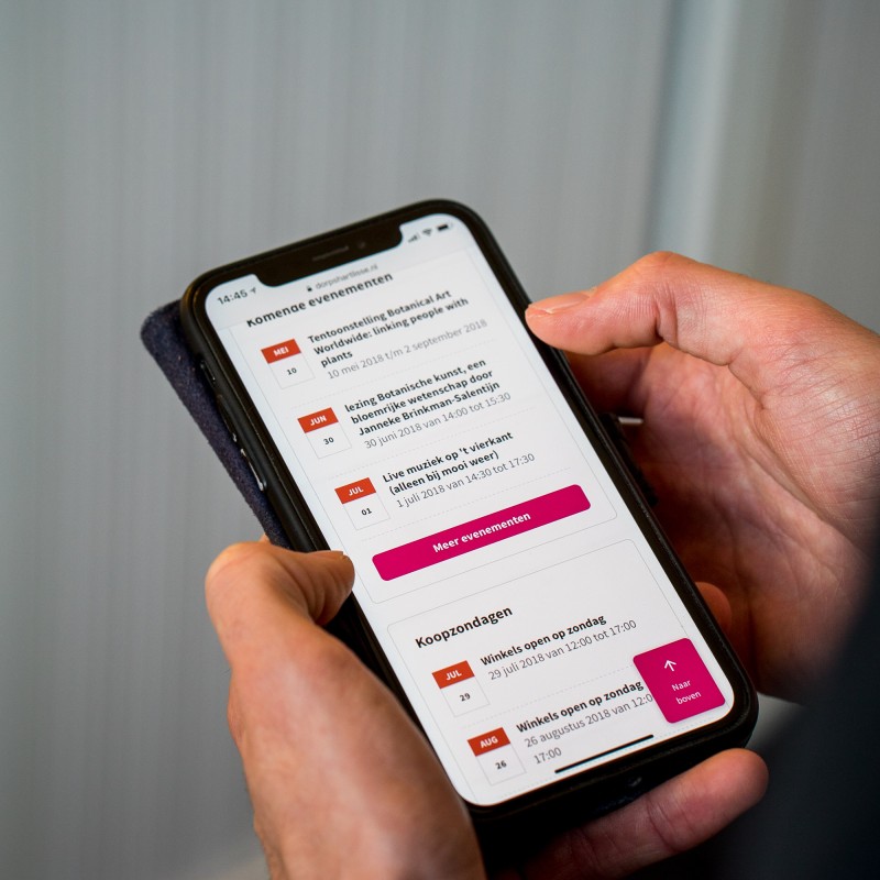 Winkelcentrum Lisse website