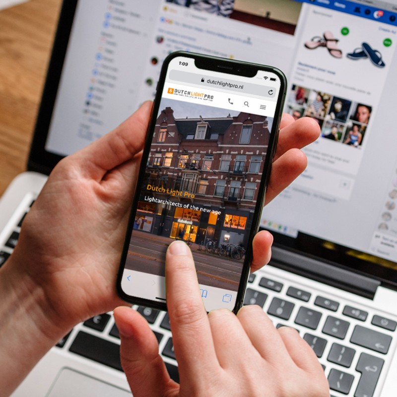 Website voor lichtarchitecten