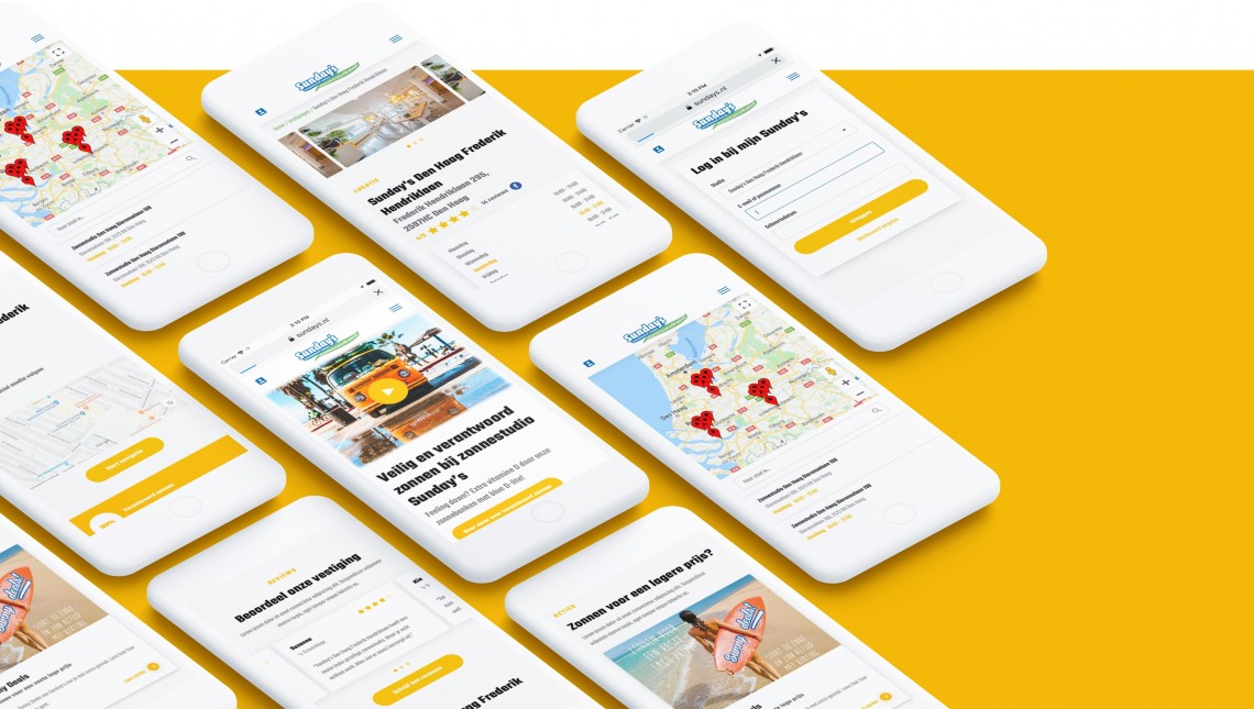 Mobiel is de website uiteraard ook geoptimaliseerd