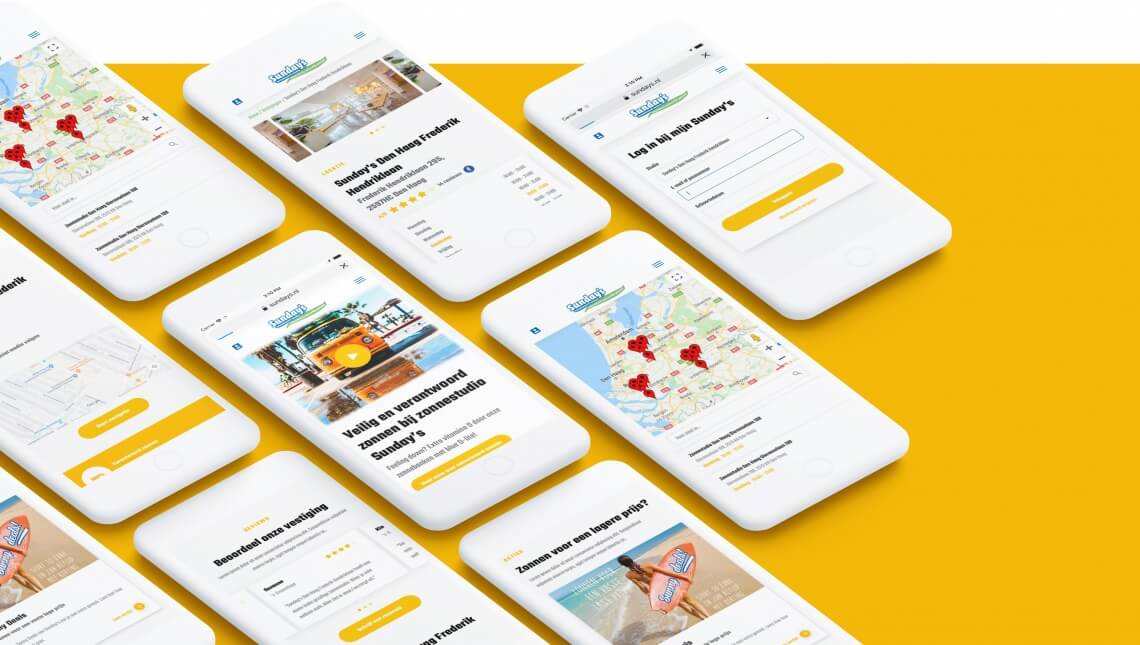 Mobiel is de website uiteraard ook geoptimaliseerd