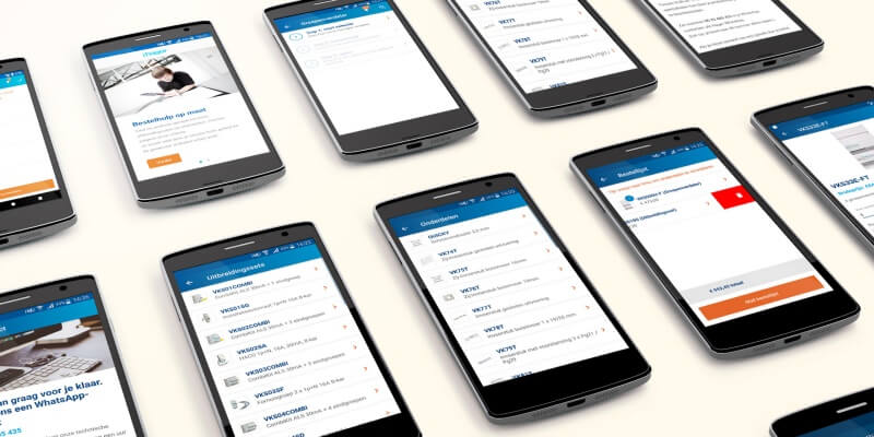 iOS app grafisch ontwerp