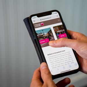 Responsive website voor Dorpshart Lisse